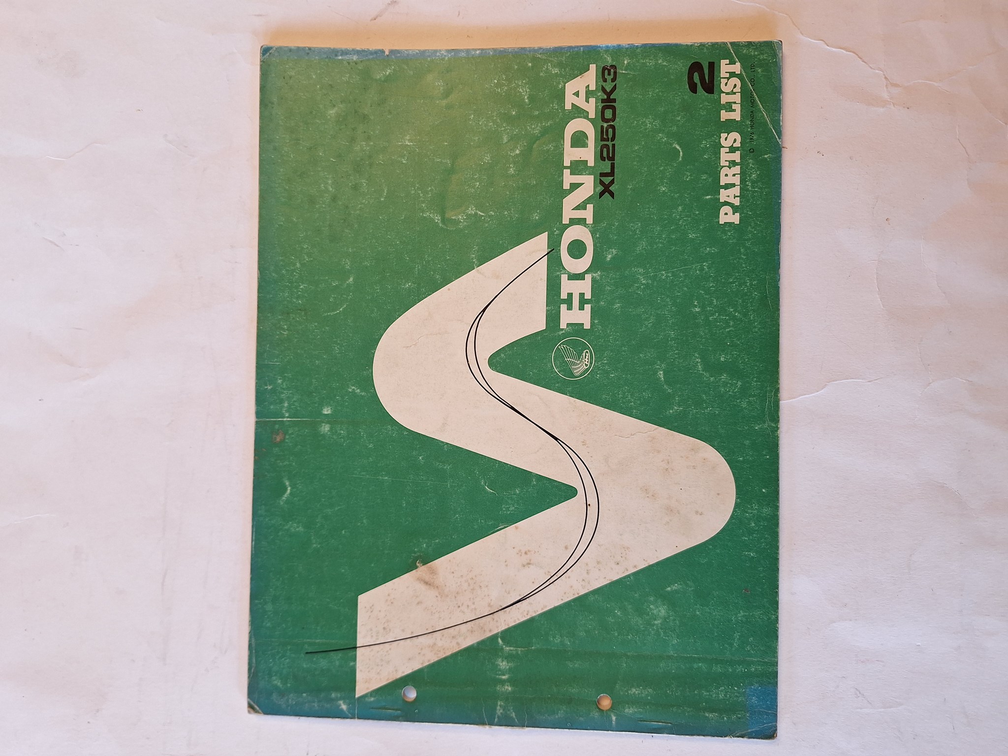 Bild von Ersatzteiliste  Honda  XL250K3  1738632
